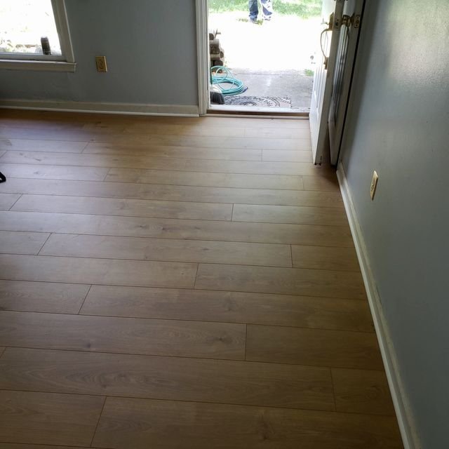 Laminate flooring installed by Karrianna Flooring in Lexington, KY